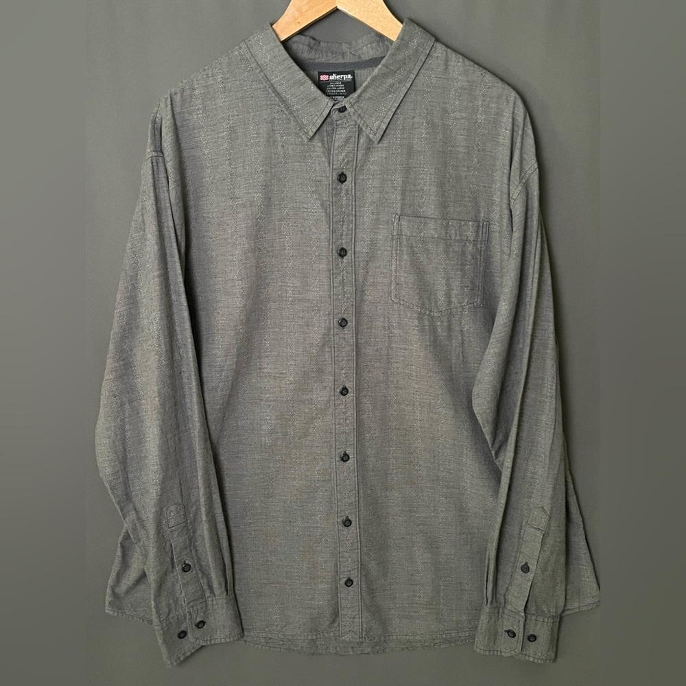 Sherpa Adventure Gear Men's 2XL Arjun Long Sleeve Button Down